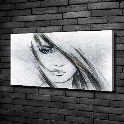 Tableau photo sur toile Portrait de femme