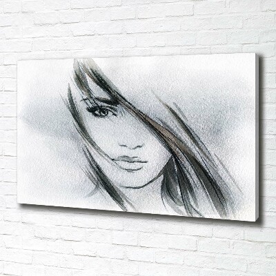 Tableau photo sur toile Portrait de femme