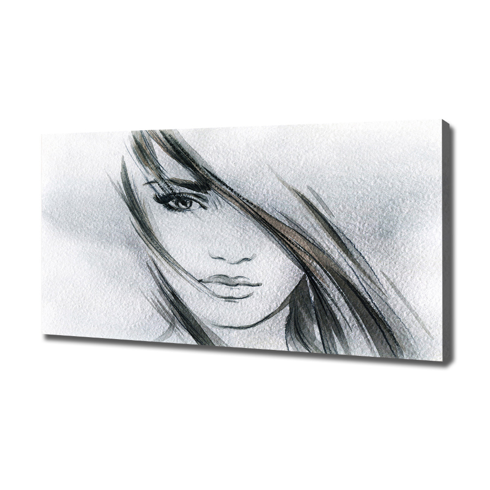 Tableau photo sur toile Portrait de femme