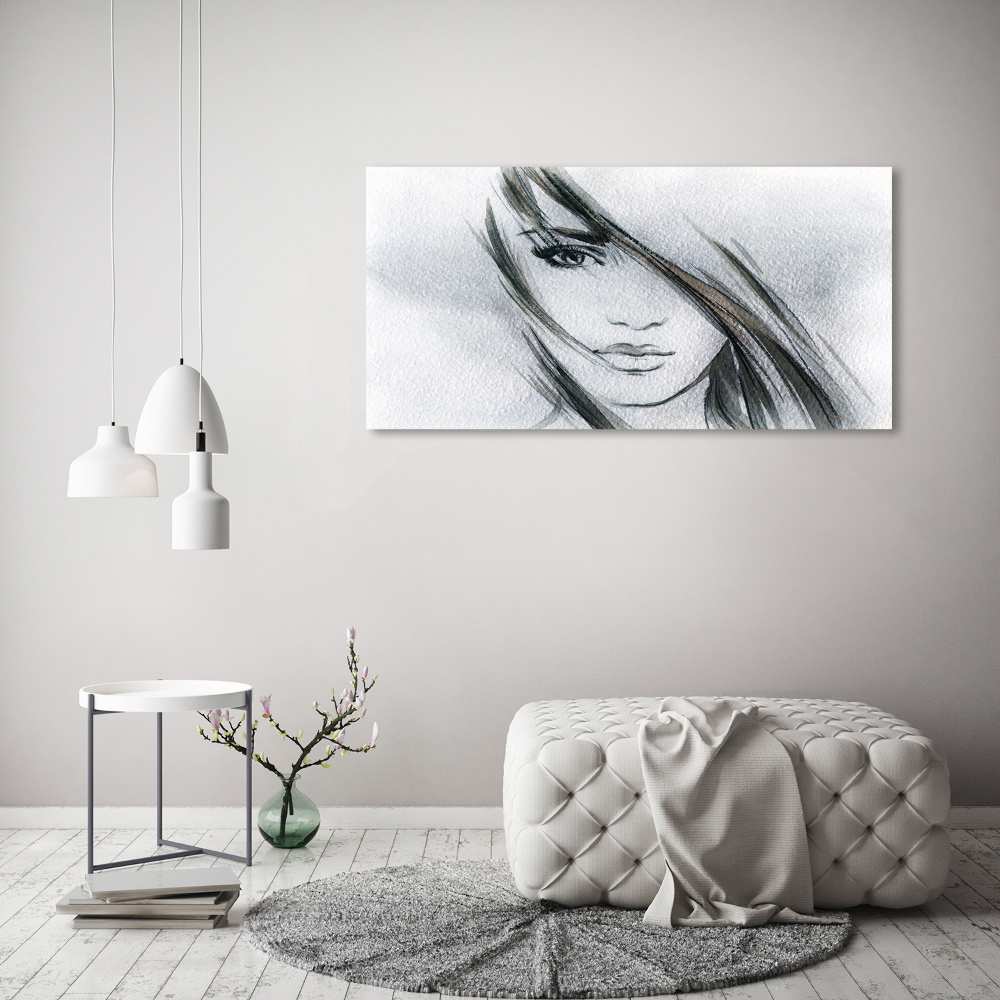 Tableau photo sur toile Portrait de femme