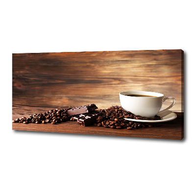 Tableau photo sur toile Café et chocolat