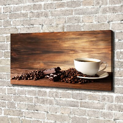 Tableau photo sur toile Café et chocolat