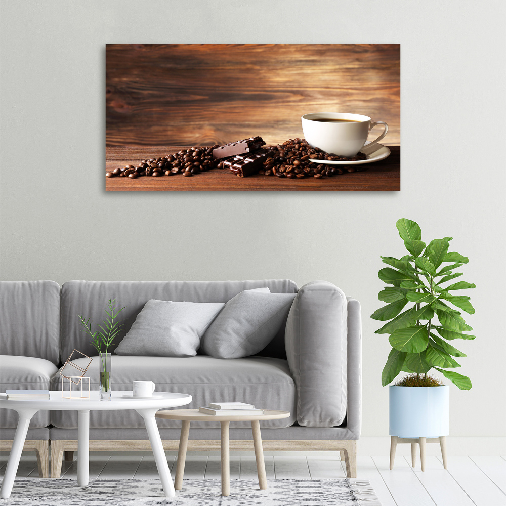 Tableau photo sur toile Café et chocolat