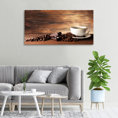 Tableau photo sur toile Café et chocolat