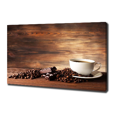 Tableau photo sur toile Café et chocolat