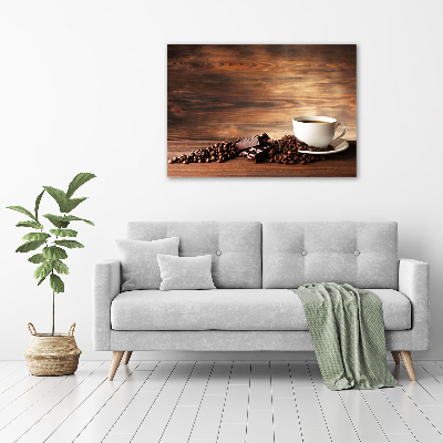 Tableau photo sur toile Café et chocolat