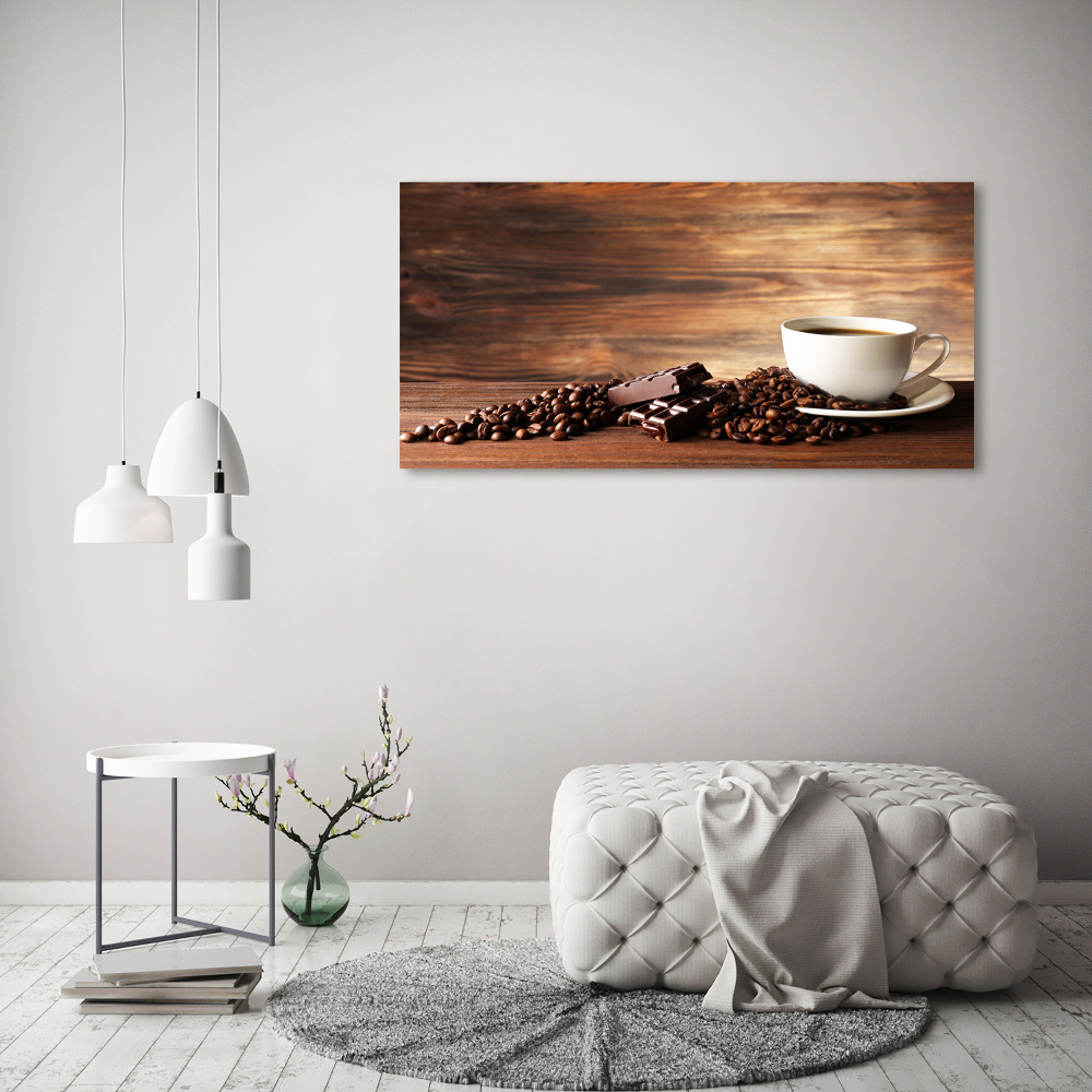 Tableau photo sur toile Café et chocolat