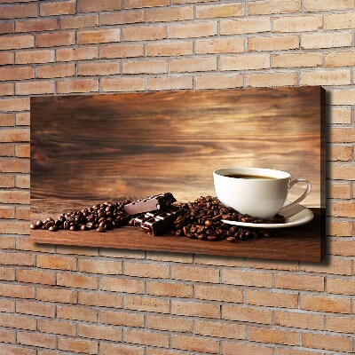 Tableau photo sur toile Café et chocolat