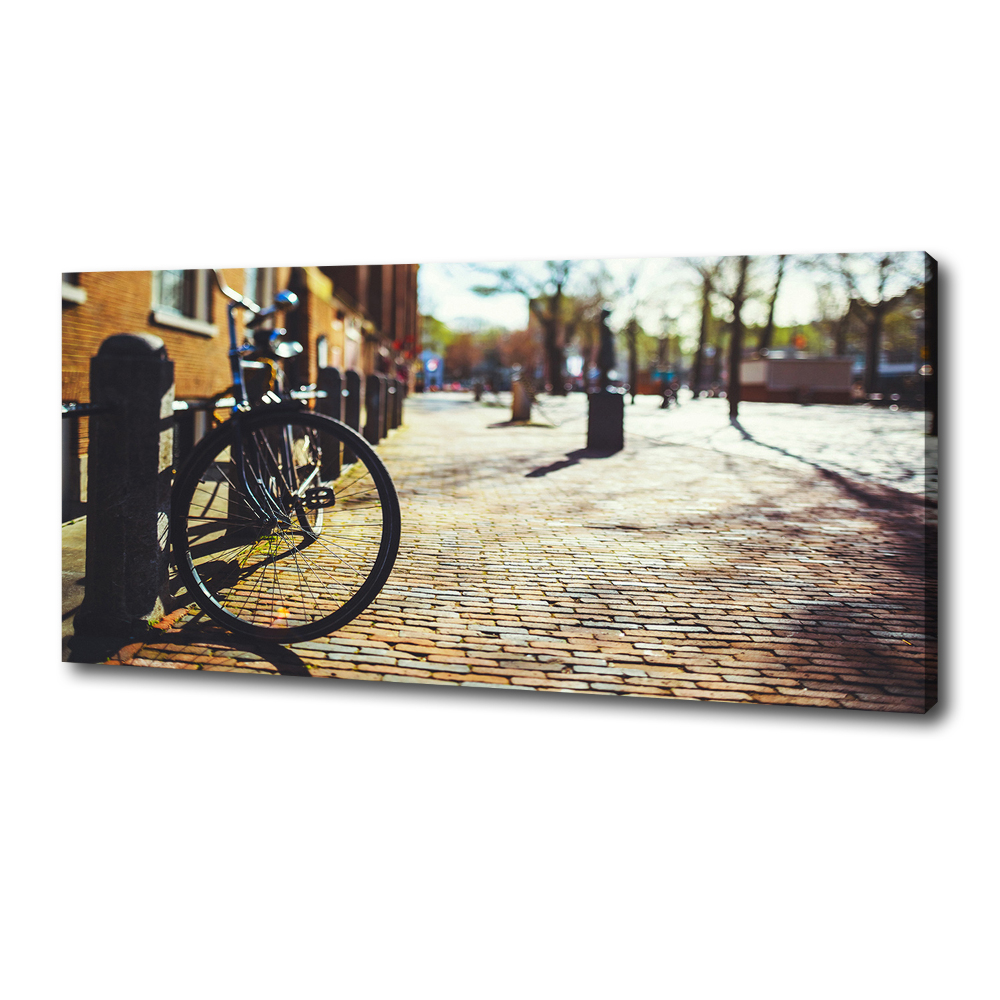 Tableau photo sur toile Vélo à Amsterdam