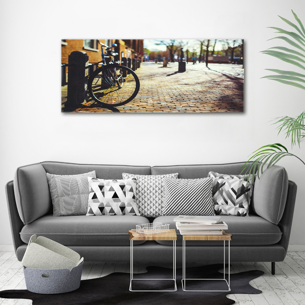 Tableau photo sur toile Vélo à Amsterdam