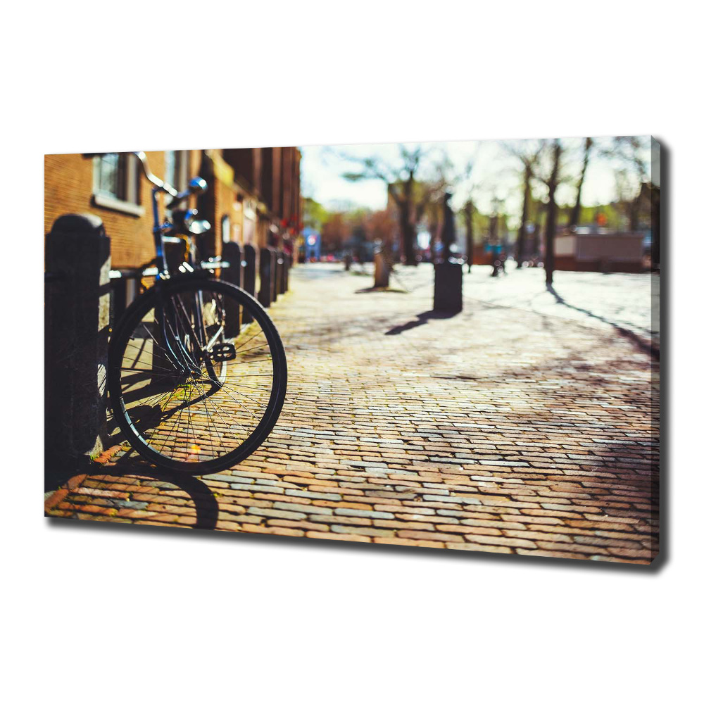 Tableau photo sur toile Vélo à Amsterdam