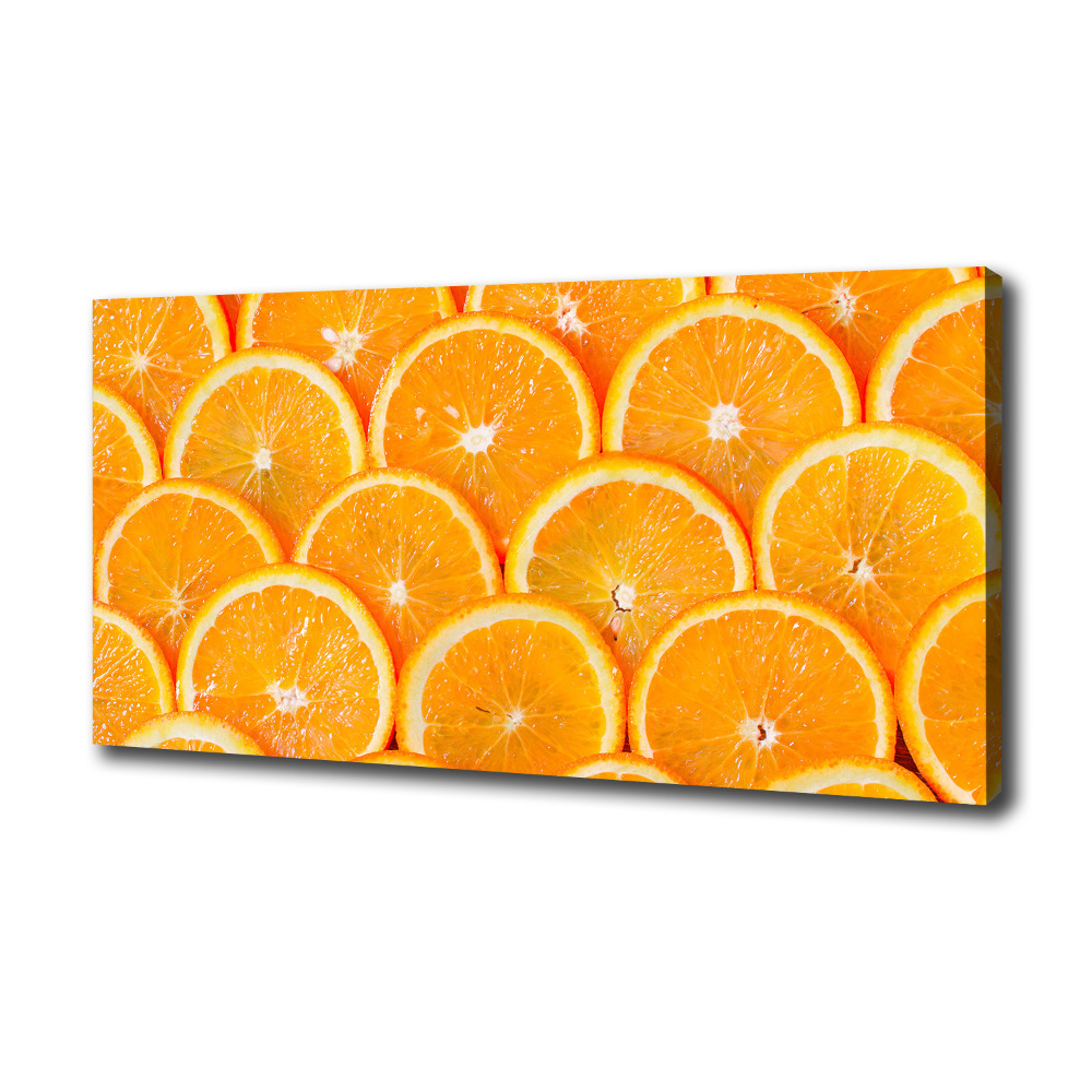 Tableau photo sur toile Tranches d'orange