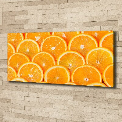 Tableau photo sur toile Tranches d'orange