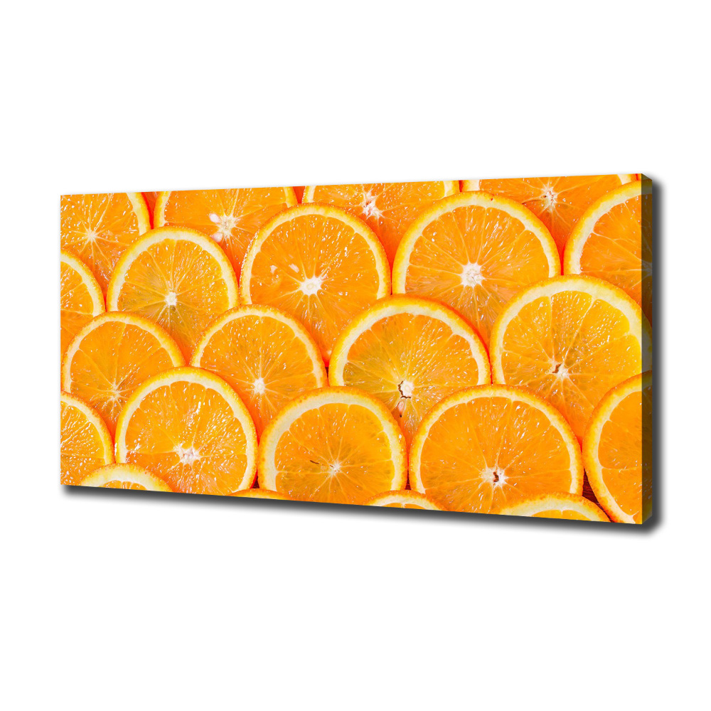 Tableau photo sur toile Tranches d'orange