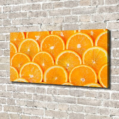 Tableau photo sur toile Tranches d'orange