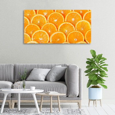 Tableau photo sur toile Tranches d'orange