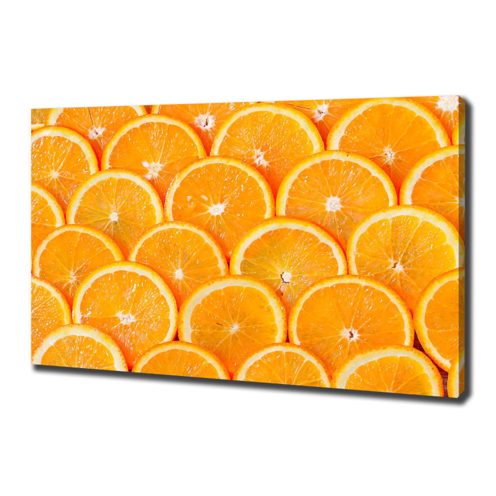 Tableau photo sur toile Tranches d'orange