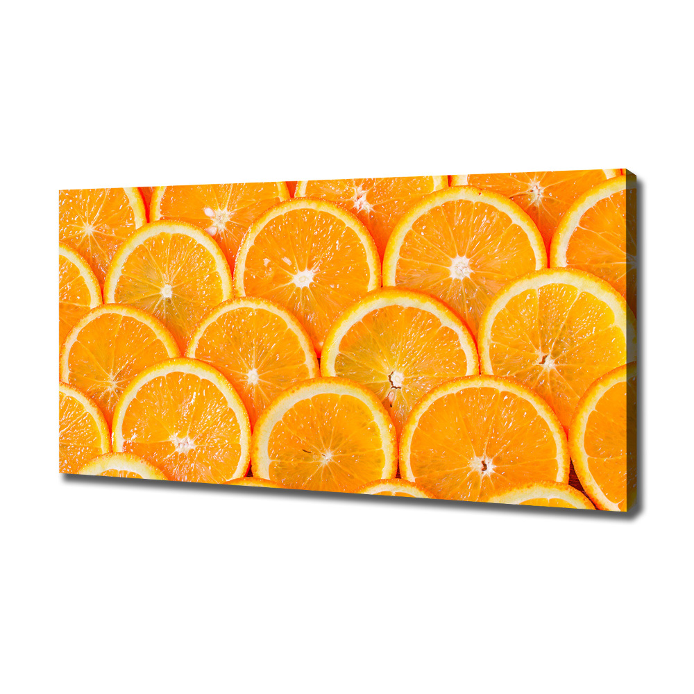 Tableau photo sur toile Tranches d'orange