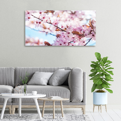 Tableau imprimé sur toile Fleurs de cerisier