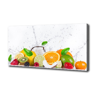 Tableau photo sur toile Fruit et eau