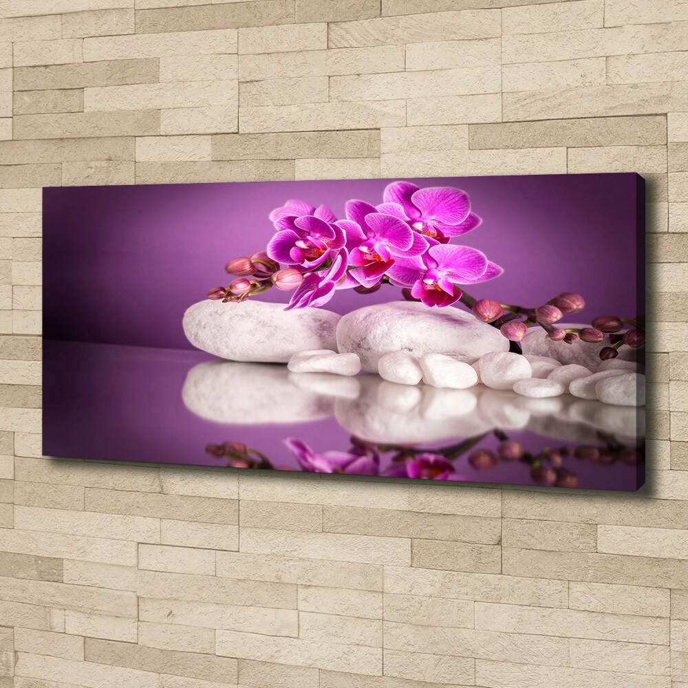 Tableau photo sur toile Orchidée rose