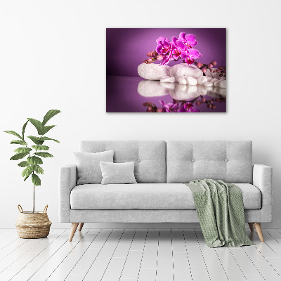 Tableau photo sur toile Orchidée rose