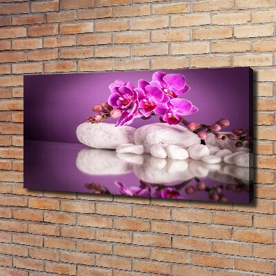 Tableau photo sur toile Orchidée rose