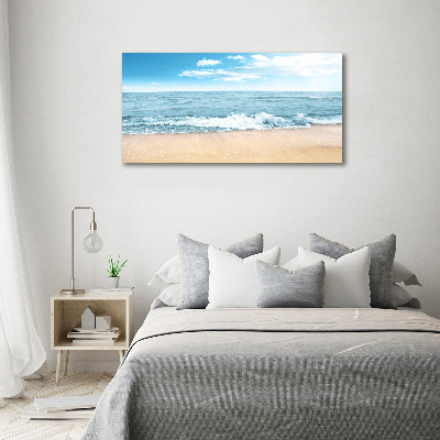 Tableau toile imprimée Plage