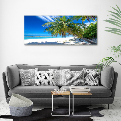 Tableau toile imprimée Plage exotique