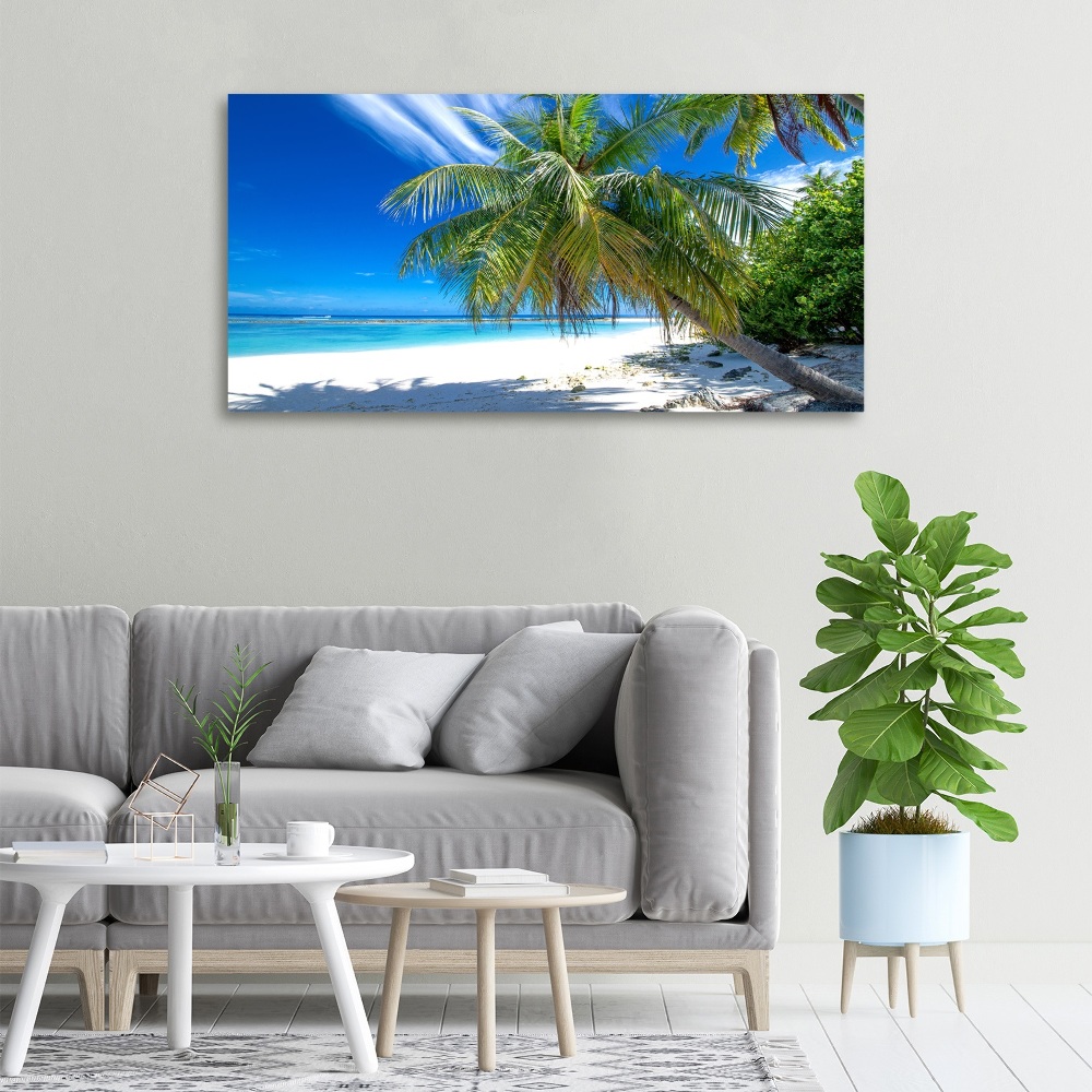 Tableau toile imprimée Plage exotique