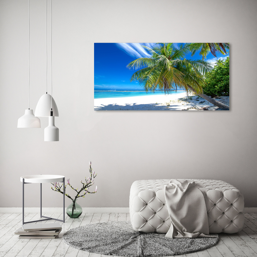 Tableau toile imprimée Plage exotique