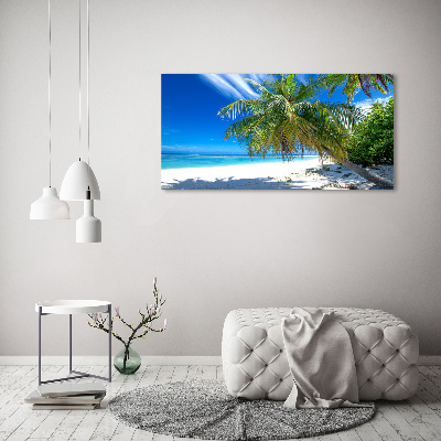 Tableau toile imprimée Plage exotique