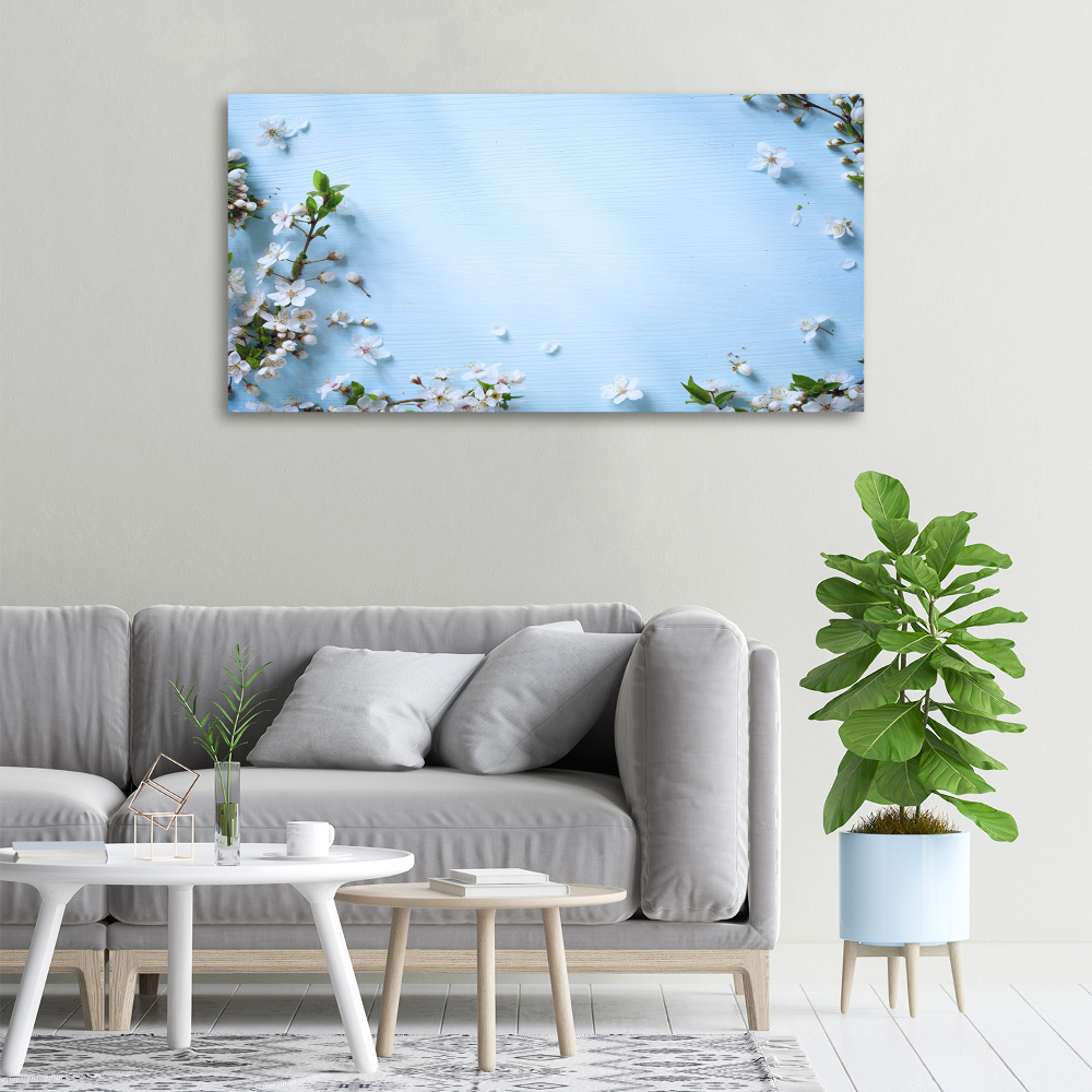 Tableau mural sur toile Fond de fleurs de cerisier