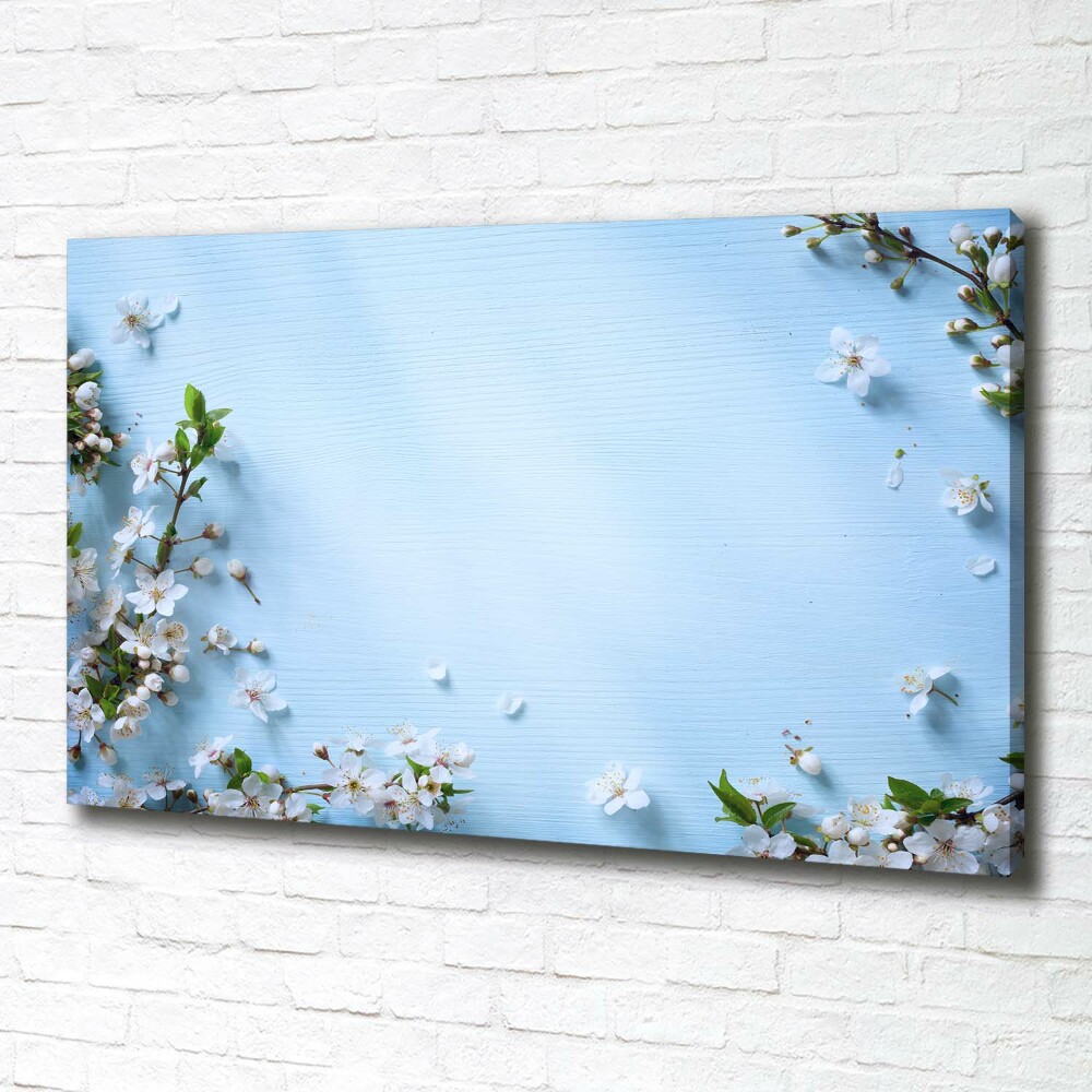 Tableau mural sur toile Fond de fleurs de cerisier