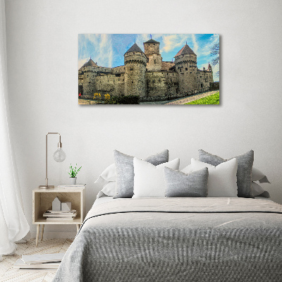 Tableau photo sur toile Château en Suisse