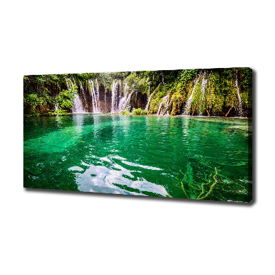 Tableau toile imprimée Lac Plitvice