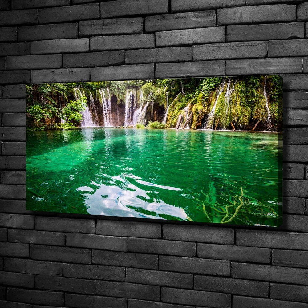 Tableau toile imprimée Lac Plitvice