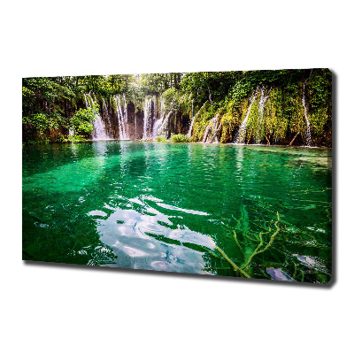 Tableau toile imprimée Lac Plitvice