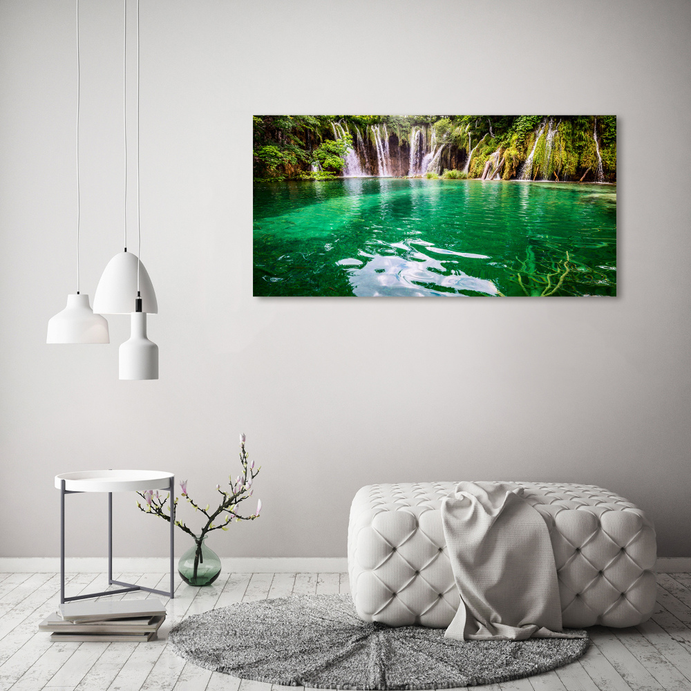 Tableau toile imprimée Lac Plitvice