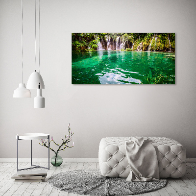 Tableau toile imprimée Lac Plitvice