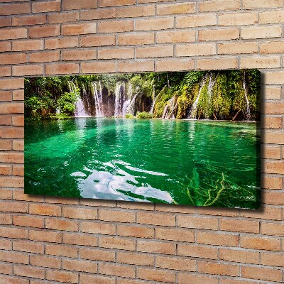 Tableau toile imprimée Lac Plitvice