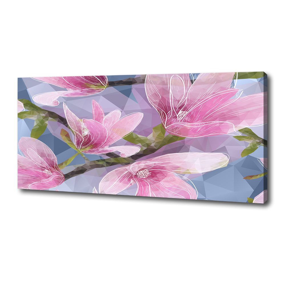 Tableau imprimé sur toile Magnolia rose