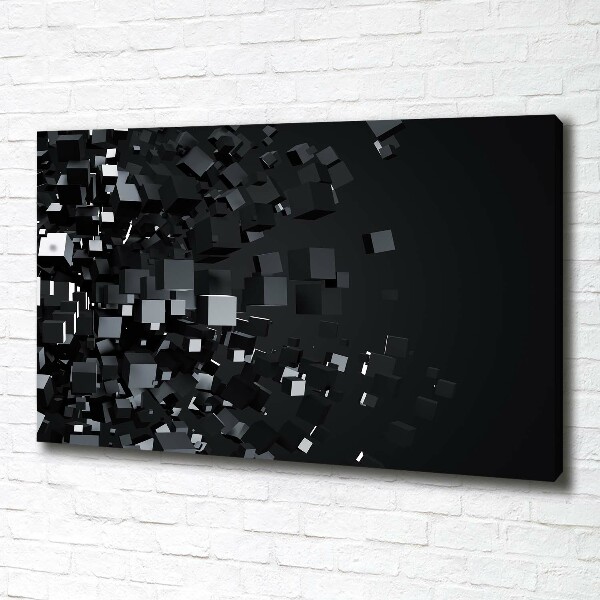 Tableau imprimé sur toile Abstraction 3D