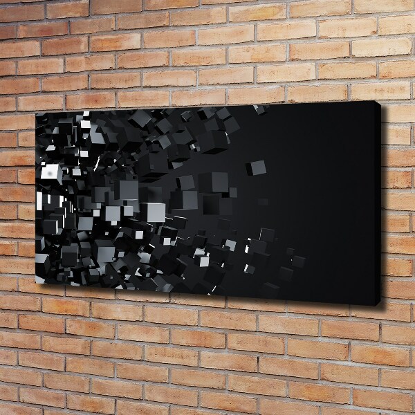 Tableau imprimé sur toile Abstraction 3D