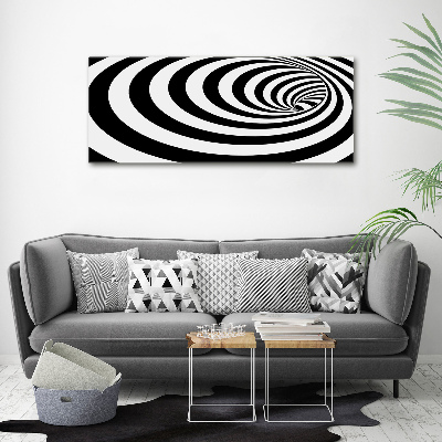 Tableau photo sur toile Spirale rayée