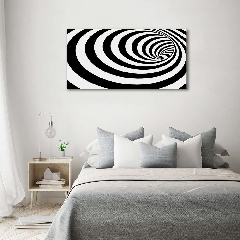 Tableau photo sur toile Spirale rayée