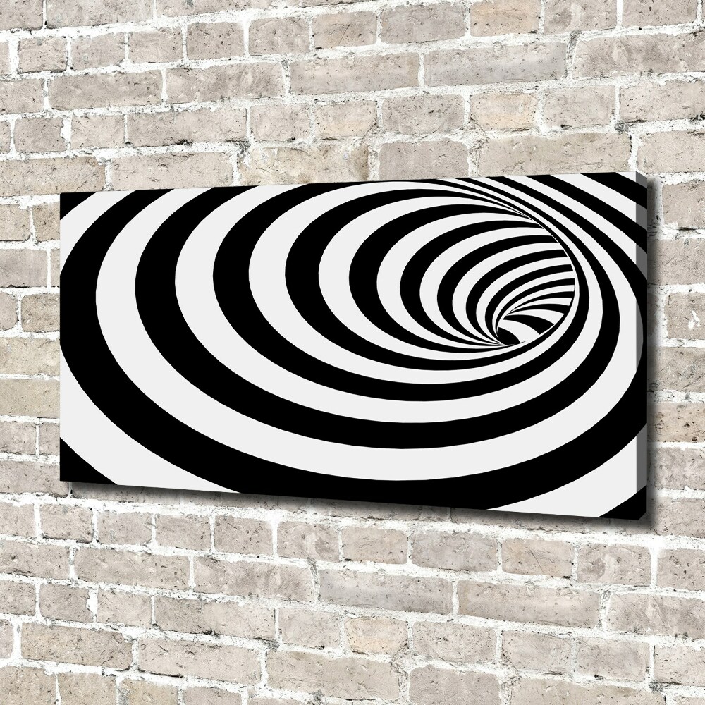 Tableau photo sur toile Spirale rayée