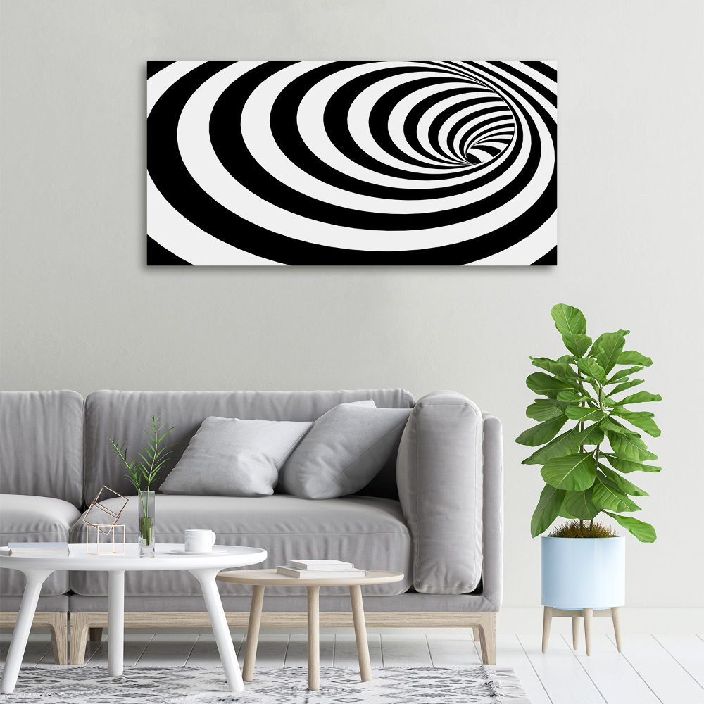 Tableau photo sur toile Spirale rayée