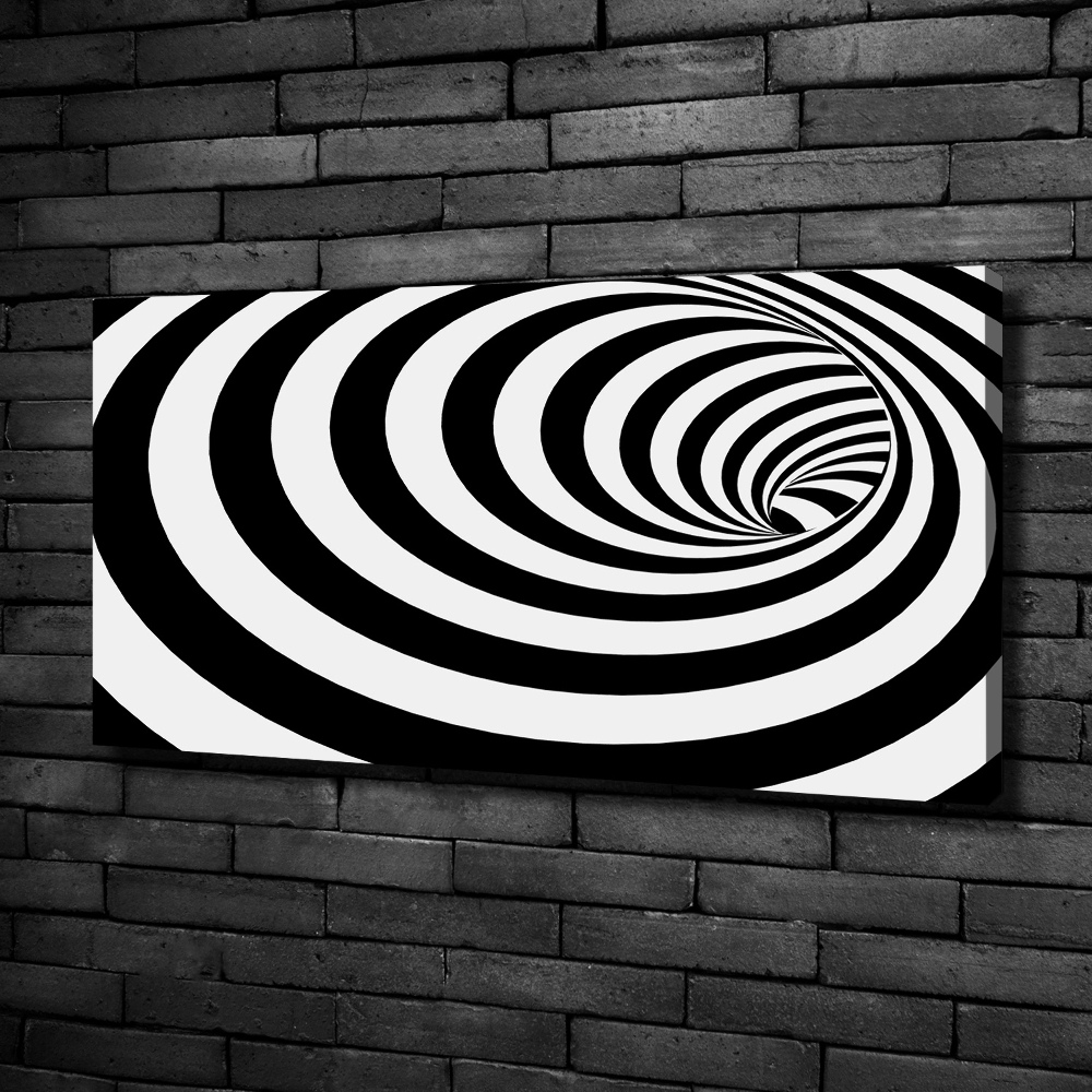 Tableau photo sur toile Spirale rayée