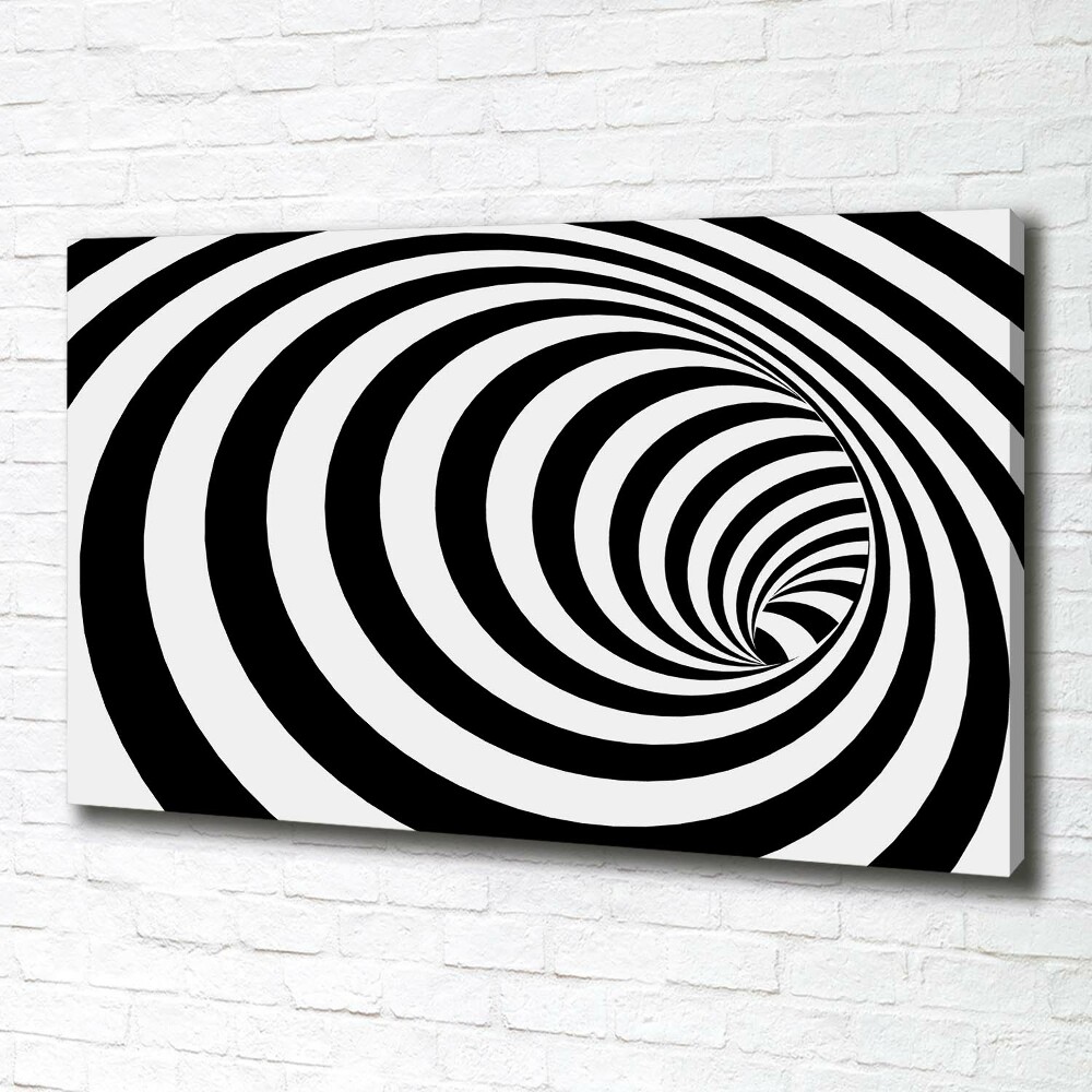 Tableau photo sur toile Spirale rayée